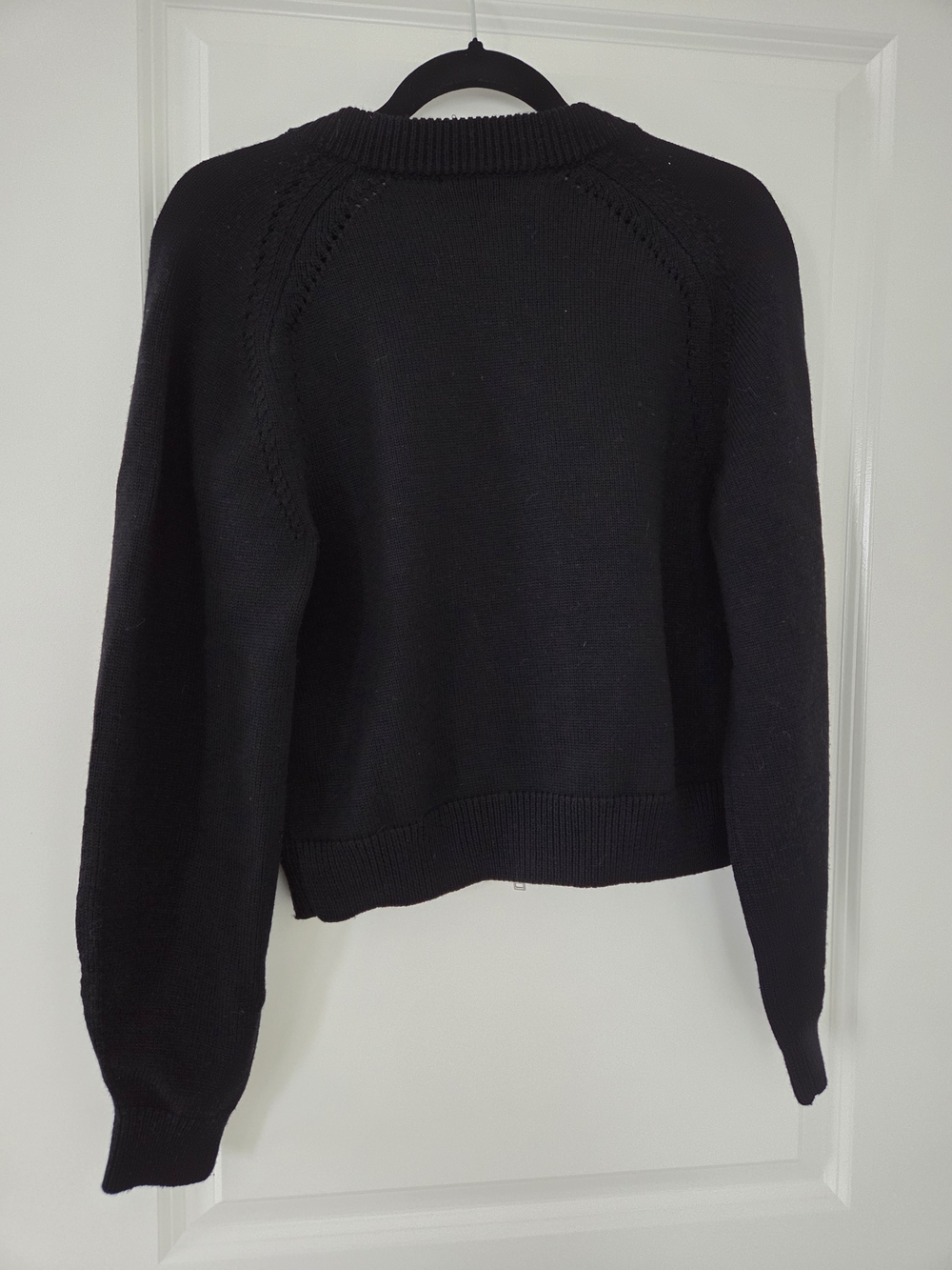 COS Pointelle-Knit Wool Jacket - Picture 3 of 5